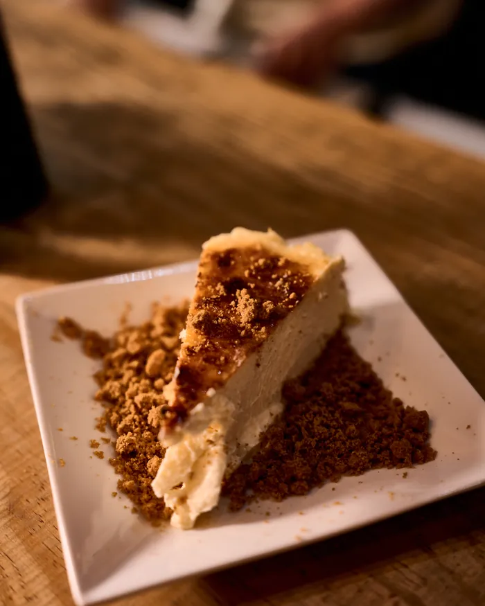 Tarta con galleta Lotus
